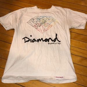 Diamond rainbow tee